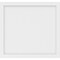 Ekena Millwork Cornell Flat Panel Decorative Wall Panel, 32"W x 30"H x 5/8"P WALP32X30X062CNL - alternate 3